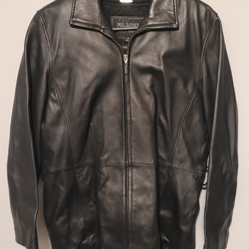 Womens leather jacket